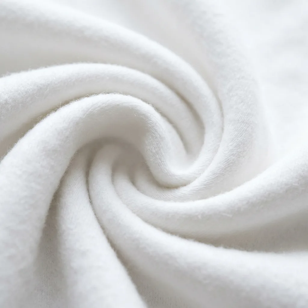 Soft cotton swirl fabric
