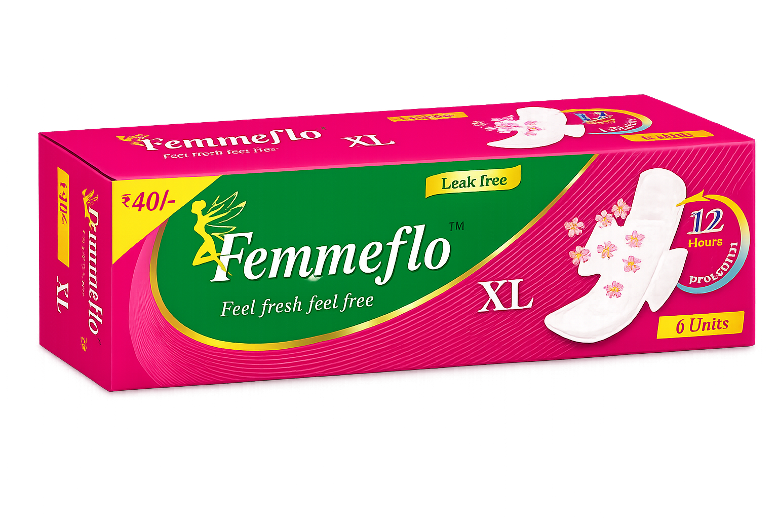 Femmeflo XL Pad Showcase
